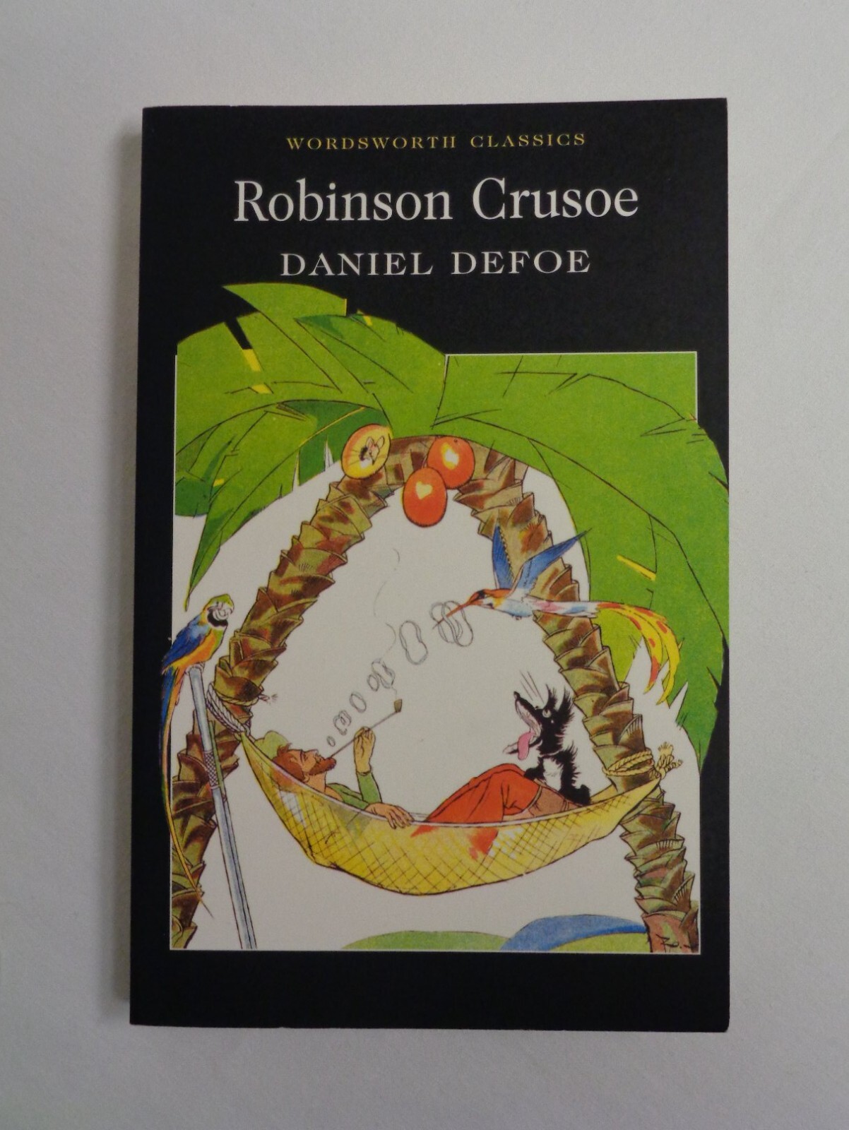 Daniel Defoe Robinson Crusoe Paperback Book Wordsworth Editions 2000