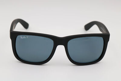 622 2v Ray Ban Justin 54 Ray-Ban Justin Classic Polarized Blue Classic  Rectangular Men's