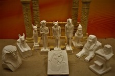 Ägypten Figuren Set 10 teilig witterungsbest...