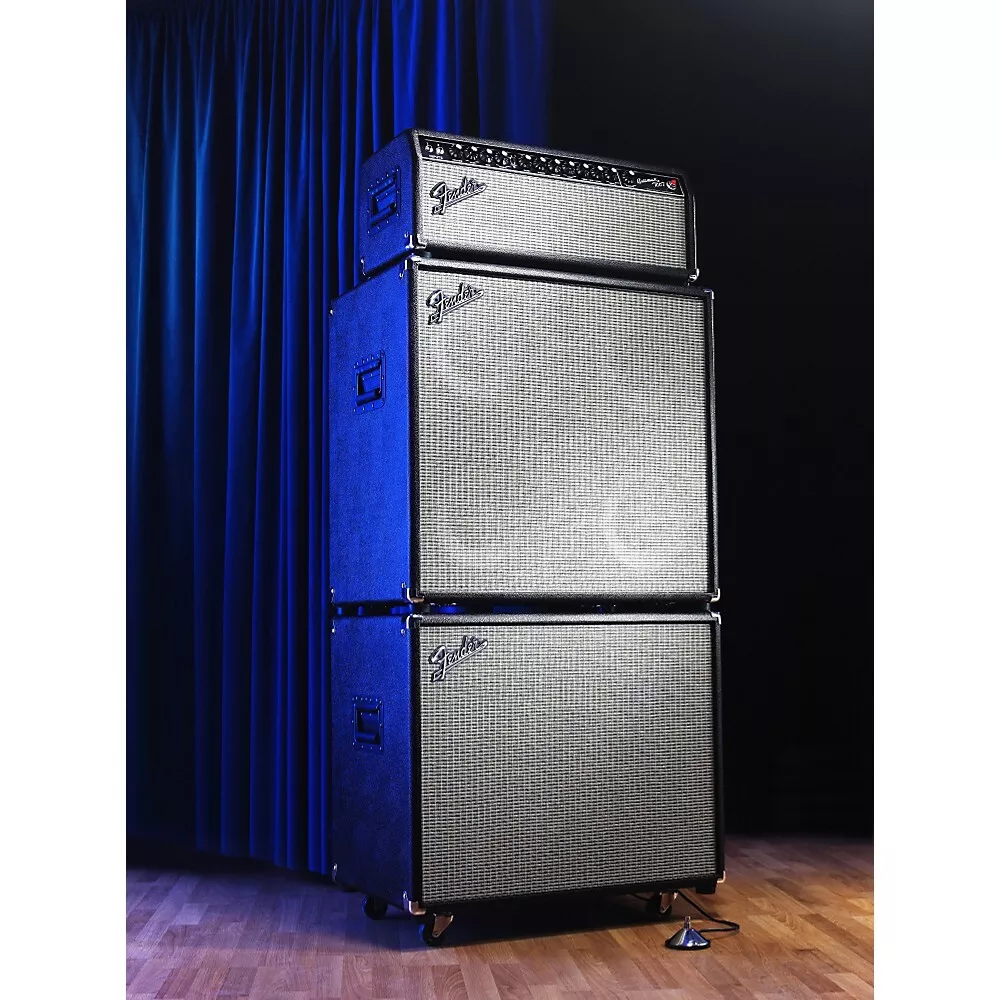 Fender Bassman 410 4x10 Neo Bass Speaker Cabinet Black eBay
