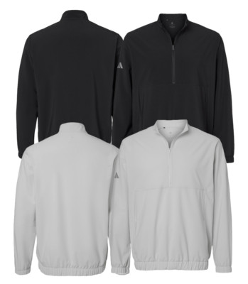 Adidas - Men's Golf, Casual Woven Half-Zip Pullover - A705, Regular Fit NWT!