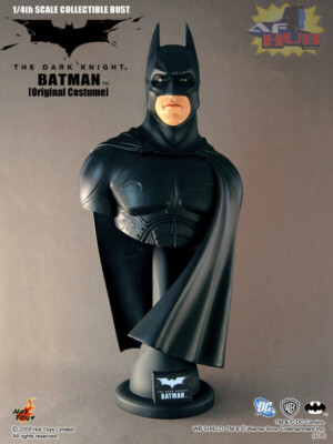 BATMAN - The Dark Knight Rises - Batman 1/4 Collectible Bust Hot Toys ...