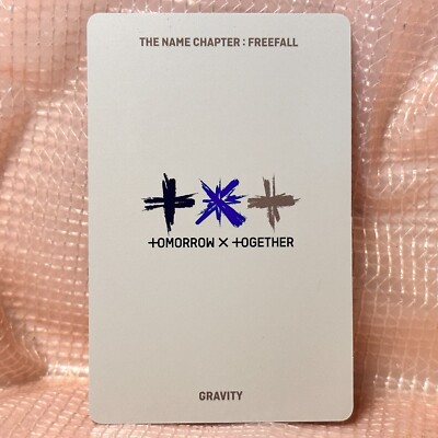Hueningkai Official Photocard TXT The Name Chapter Freefall