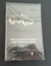 THE COUNTRY STARS HITS Various Artists 1985 Music Cassette Tape NEW Free Ship