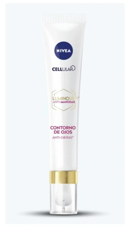 NIVEA Luminous630 Anti-Manchas Contorno de Ojos Anti-Ojeras (15 ml) -Enriquecido Foto 3 de 4
