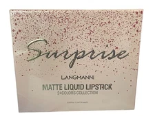 Surprise Langmanni 24 Colors Collection MATTE LIQUID Lipstick Set-NEW Sealed Box