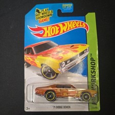 Hot Wheels HW Workshop: 2014 Heat Fleet '71 Orange Dodge Demon (216/250) - New