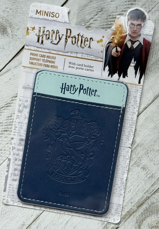 YAY! NEW ON CARD! Harry Potter Ravenclaw Faux Leather Phone Card Holder!