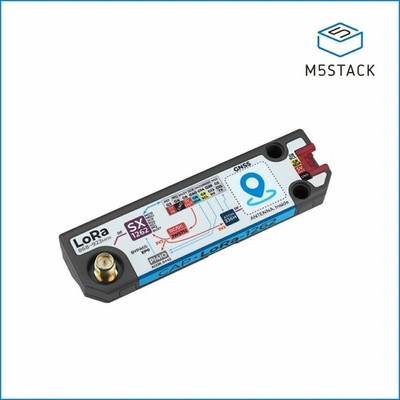M5STACK Cap LoRa 1262, SX1262, ATGM336H, LoRa 868-923 MHz, GNSS, 163,4 mA, 5 V