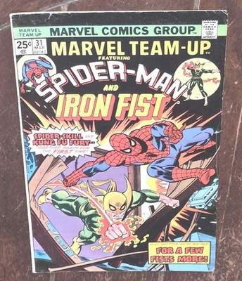 Marvel Team-Up: Spider-Man/Iron Fist #31 by Gerry Conway, (1974, Marvel)