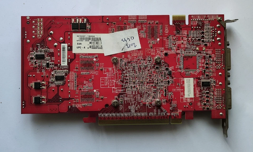 MSI NX7600GT-T2D256E nVidia GeForce 7600GT 256MB PCI-Expess VGA Card - Test OK! - Image 2 of 4