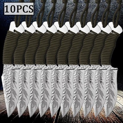 10PCS Stainless Steel Utility Knife Fruit Knife Sharp Fish Knife Kitchen Gadgets
