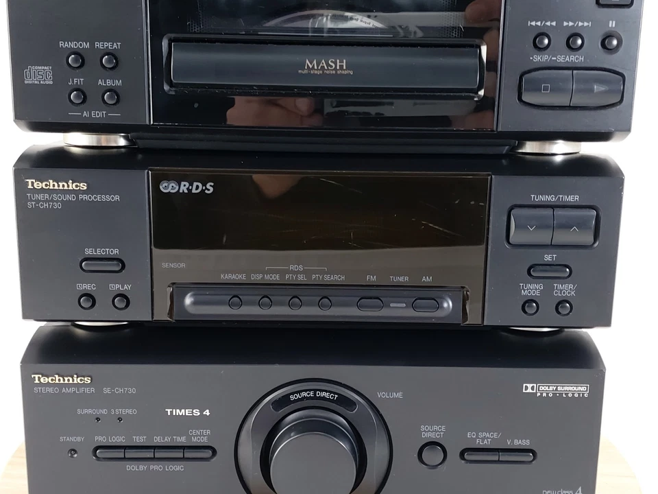 TECHNICS Kompakt HiFi-Anlage SL-CH530 - RS-CH730 - ST-CH730 - SE-CH730 - Bild 4 von 4