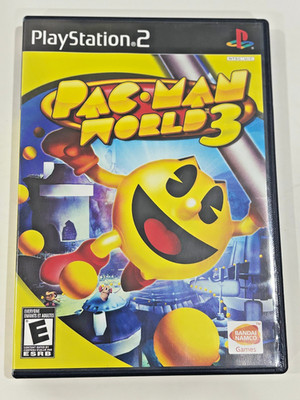 Pac-Man World 3 - Sony Playstation 2 PS2 - Complete In Box CIB!