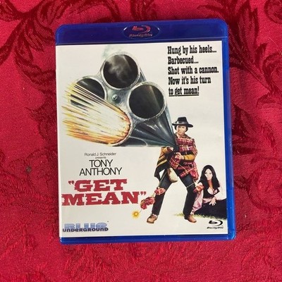 GET MEAN (Blu-ray) Blue Underground, Ronald J. Schneider, Tony Anthony