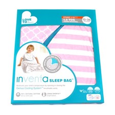 Love to Dream inVENTA Baby Sleep Bag Sack 12-36M Light Pink 1.0 TOG Stage 3 TS
