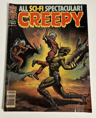 Creepy Magazine #107 May 1979 Warren Magazine Horror  Used