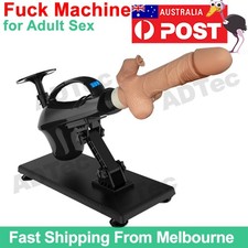 Automatic Thrusting Sex Machine Adjustable Angle Speed Quiet Motor Adult Toy AU
