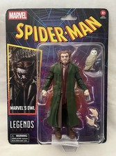 Marvel Legends Owl Spiderman Retro Cardback 6  Figure Hasbro Spider-Man