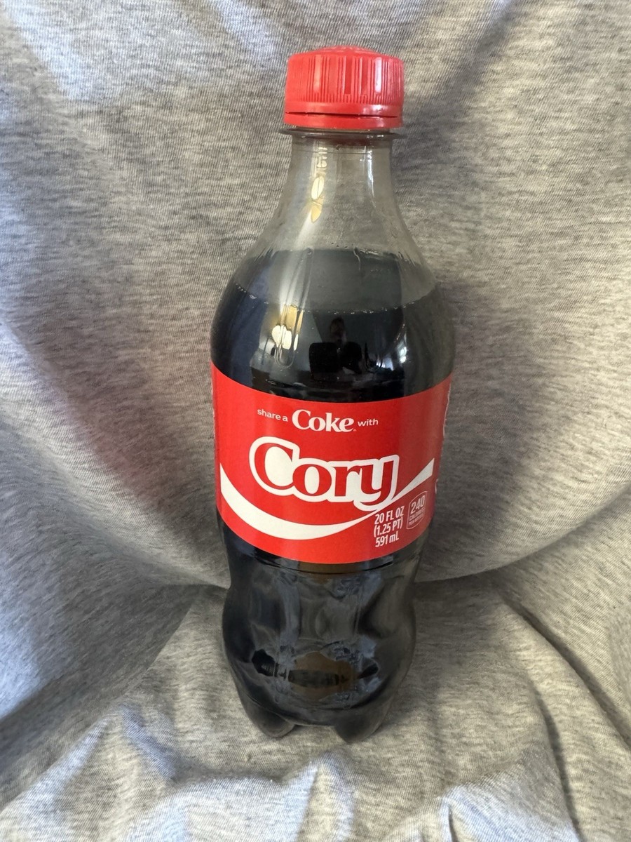 Share a Coke with Cory 2025 Personalized Gift Coca Cola Bottle