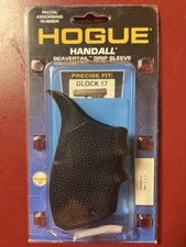 Hogue HANDALL Beavertail Grip Sleeve for GLOCK 17 Generation 1,2,5 SKU 17020