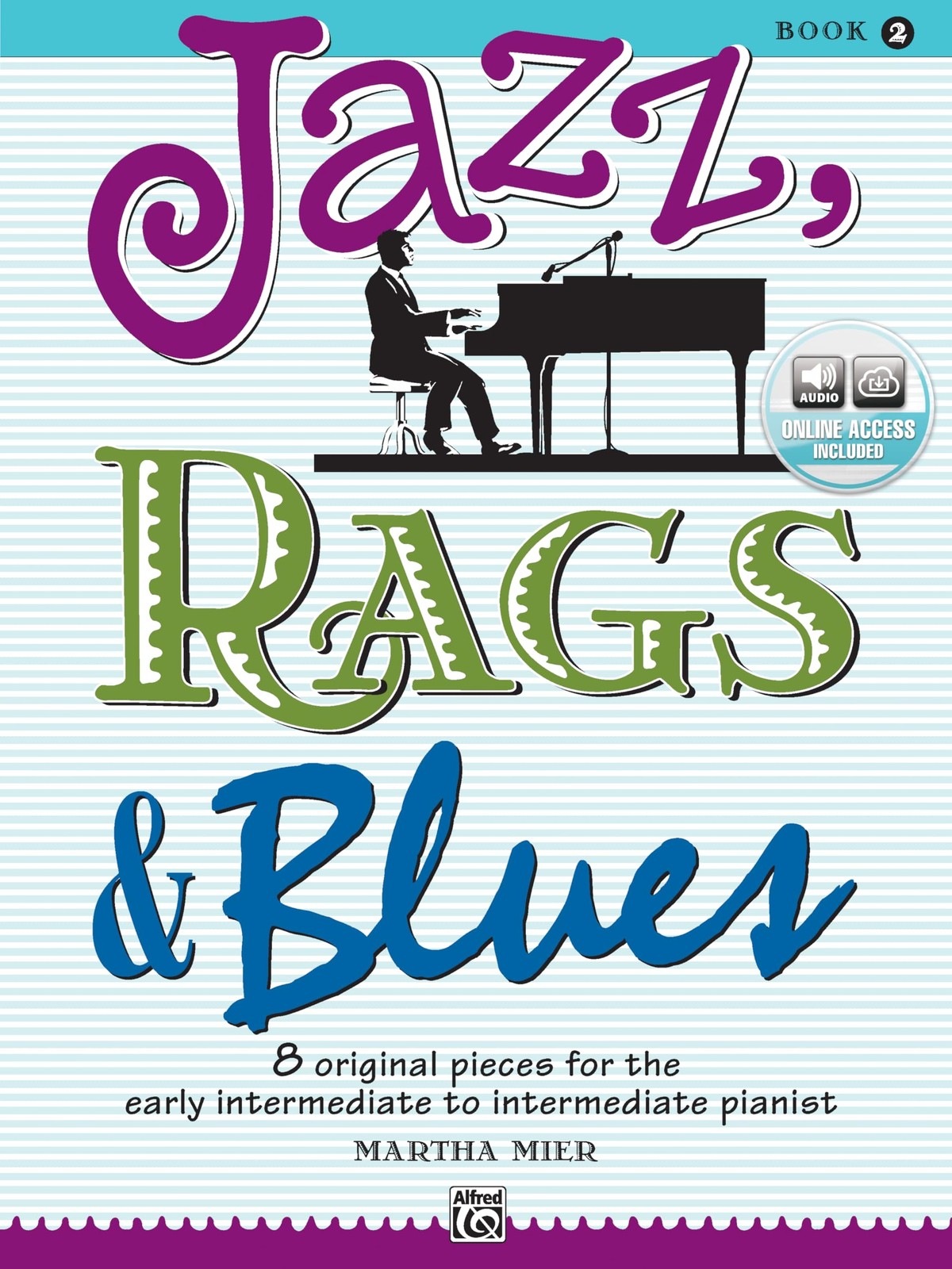 Jazz, Rags & Blues, Book 2 Piano Book & Online Audio By Martha Mier Blues; Jazz; - Image 5