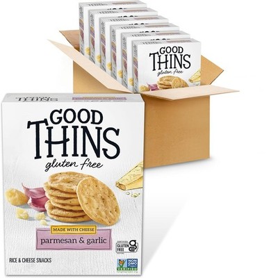 Good Thins Garden Veggie Rice Crackers Gluten Free 6 Boxes 3.5 oz