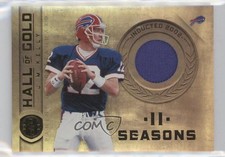 2011 Panini Gold Standard Hall of Gold Materials 77/299 Jim Kelly #12 HOF 0y6s
