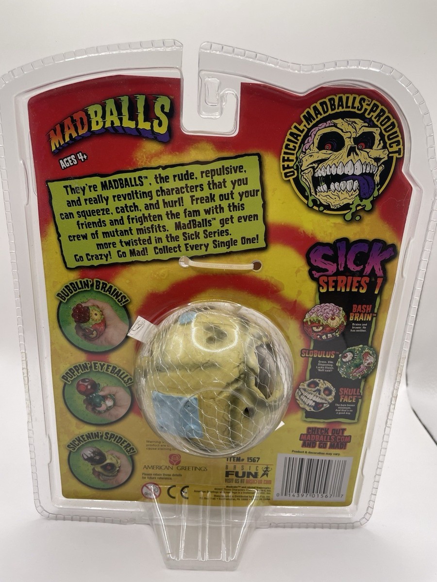 MADBALLS SICK Series 1 “Skull Face” Official 2007 Rare NEW