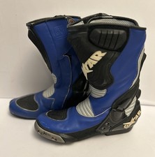 OXTAR Motorcycle Boots UK 10.5 | Pre-Owned | Zips Working | Ready to Wear