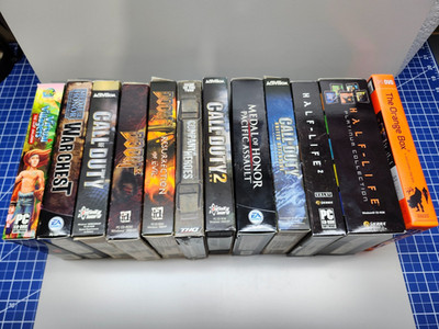Computer Games Various Titles (Call Of Duty, Medal Of Honor, Half - Life)