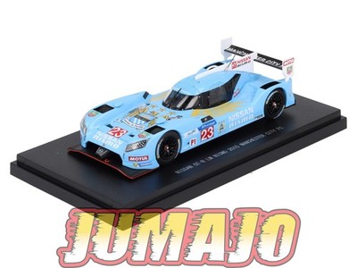 JPC20 voiture 1/43 EBBRO JAPON : NISSAN GT-R LM Nismo #23 2015 24H MANS Manchest