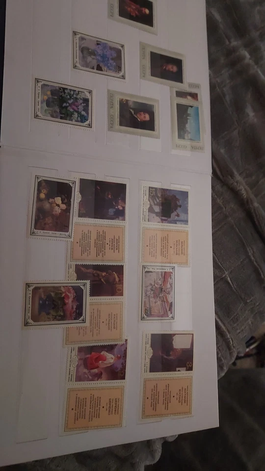 Soviet Era Stamp Book Full With Soviet Stamps - Image 2 of 4