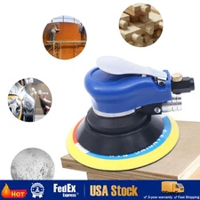 6'' Air Body Random Orbital Auto 7 Discs 150mm Palm Sander DA Buffing Sanding