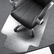 Office Chair Mat Computer Desk Chair Mat for Carpet Floor w/Extended Lip 36"x48"