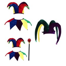 Erwachsene Clownshut Bühnenshow Parade-Kopfbedeckungen Festival Narrenkappe