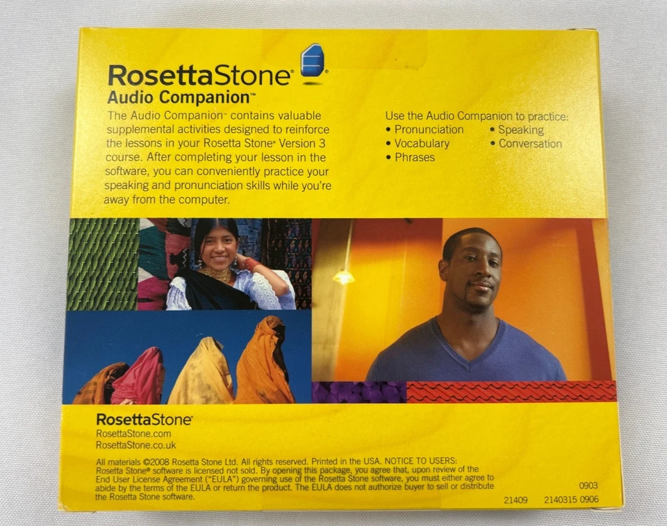 Rosetta Stone Audio Companion Hindi Level 1,2,&3 (2008) - Image 2 of 4