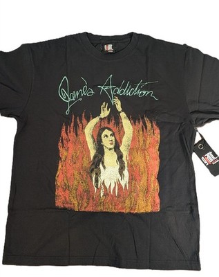 JANE'S ADDICTION -Nothing Shocking Burning Lady GIANT VINTAGE T-Shirt~Never Worn