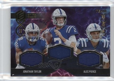 2022 Elements Team Chemistry 4/75 Jonathan Taylor Matt Ryan Alec Pierce 0a3