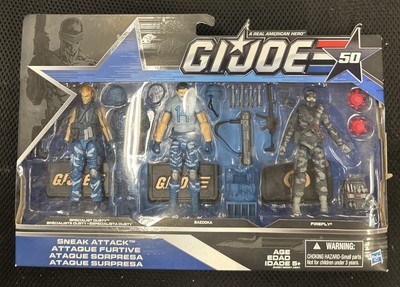 G.I.ジョー 50thアニヴァーサリー スカッド3PACK 2点セット G.I. Joe 50th Anniversary Sneak Attack Action Figure Set