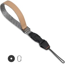 Camera Wrist Strap with Quick Release Buckle. Sturdy Nylon Rope Hand Strap
