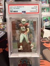 2001 Upper Deck Rookie F/X - Pat Tillman #122 (RC) PSA 10!!! Pop 22!!! HeroPT42