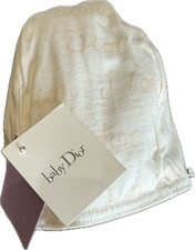 baby Dior 12 month Hat Beanie White w/Pink Blanc/Rose New w/ Tag J'Adore Love