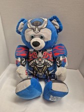 Authentic Transformers Build-A-Bear Plush 16  Transformer EUC Optimus Prime