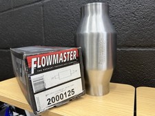 2.5 Flowmaster Cat Converter High Flow Stainless Metallic 200 Cell Nos 2.5 Flowmaster Cat Converter High Flow Stainless Metallic 200 Cell Nos