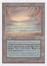 Underground Sea (MP) Unlimited Edition 2ED Magic MTG