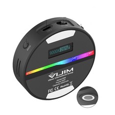 RGB LED Video Light Rechargeable Photography Fill Light Handheld Soft Light q