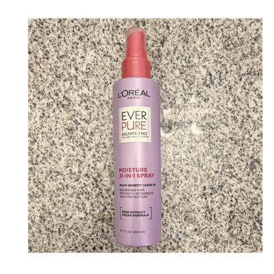 L'Oréal Paris EverPure 21-in-1 Leave-In Spray Sulfate-Free Vegan 6.7 oz