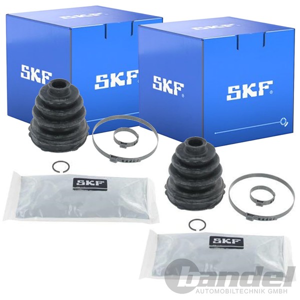 2X SKF ACHSMANSCHETTEN-SATZ Getriebeseitig Passend FüR Hyundai I30 KIA Cee'd NIS-image
