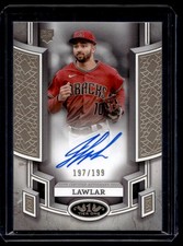 2024 Topps Tier One Jordan Lawler RC Auto 197/199 Arizona Diamondbacks #BOA-JLA